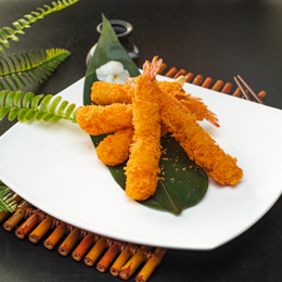 Tempura aux crevettes